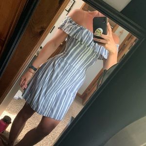 Hollister size S. Off the shoulder dress